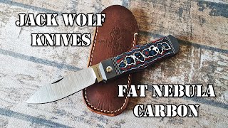 Jack Wolf Knives - Vampire Jack Fat Carbon Nebula