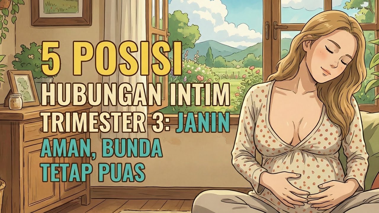 5 Posisi Hubungan Intim Trimester 3: Janin Aman, Bunda Tetap Puas