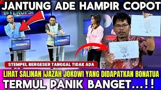 Download Lagu TERMUL PANIK, JANTUNG ADE HAMPIR COPOT LIHAT SALINAN IJAZAH JOKOWI? MP3