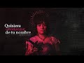 Quisiera olvidarme de tu nombre - Rebeca Lane (video oficial)