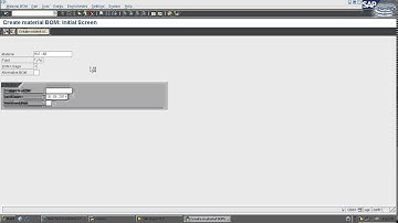 subcontracting in SAP MM part 1