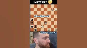 Can You Solve This Chess Puzzle? Checkmate in 2 Moves! 🤔🔥 #chess
