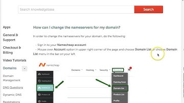 Changing DNS on Namecheap