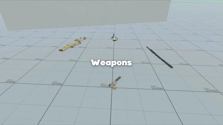 Equip, Drop Different Weapons - Unity FPS Games || Maddy Games
