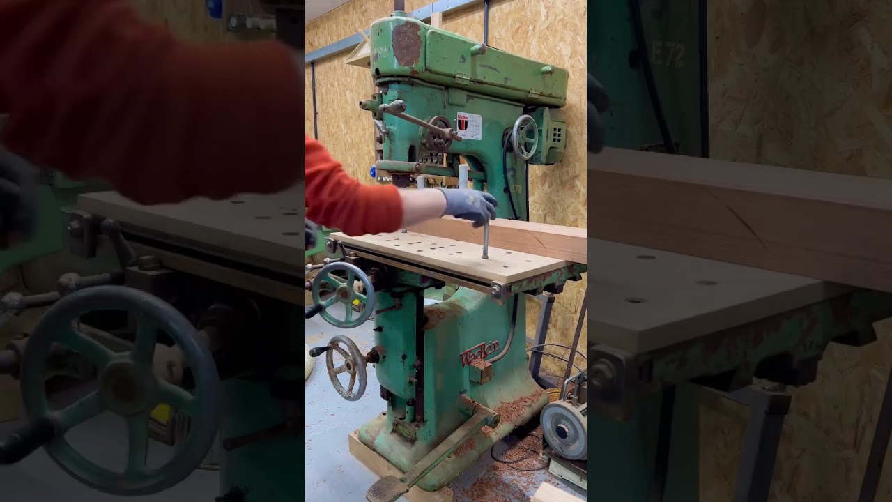 Making sash window sills on my 1953 wadkin lq