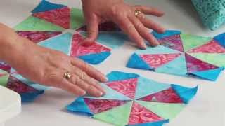 How to Piece the Kaleidoscope Block - Sizzix