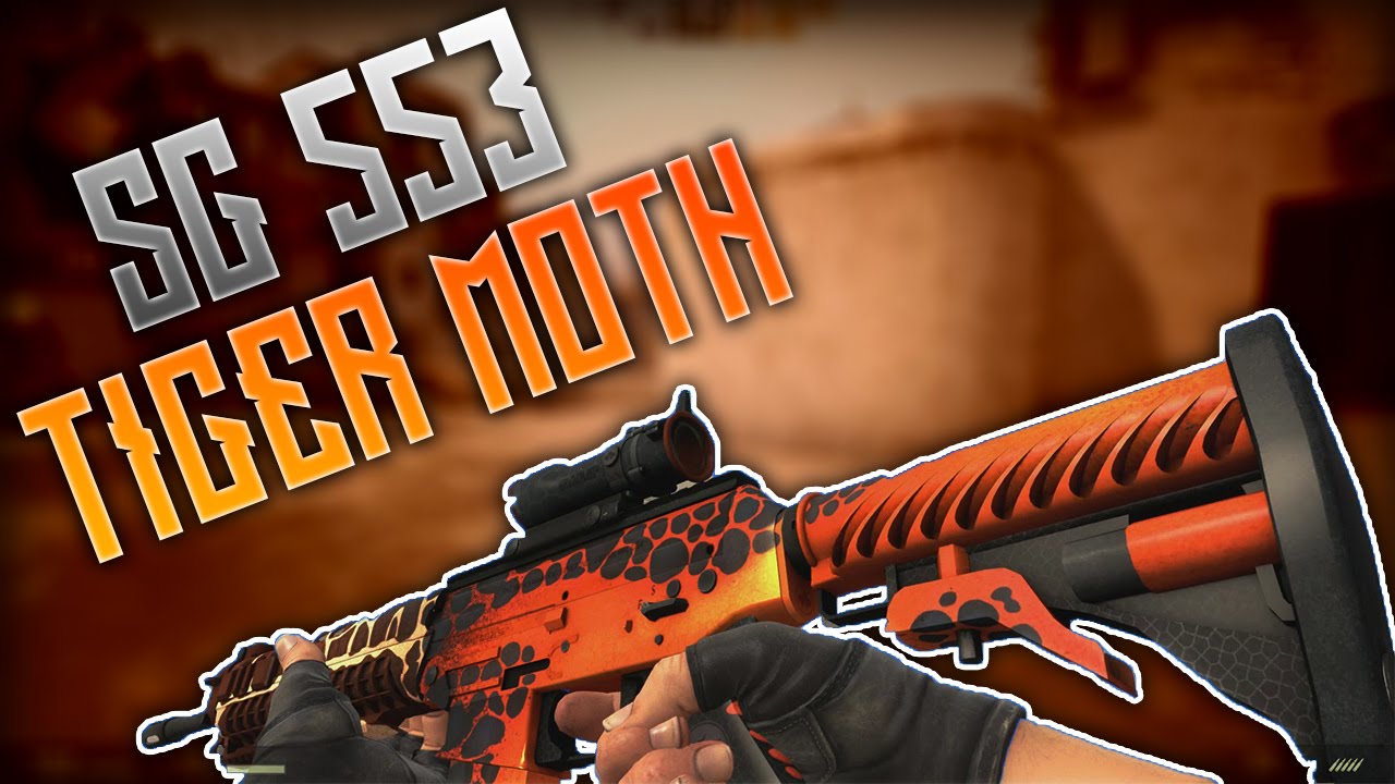 CS:GO | SG 553 - Tiger Moth | Skin Review (Factory New) - YouTube