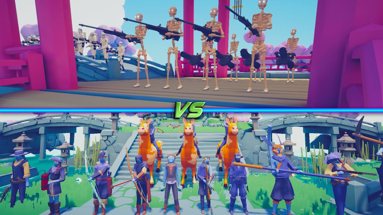 SKELETON ARMY vs EVERY FACTIONS Tabs - Totally Accurate battle Simulator