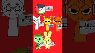 Stop Islamophobia #freepalestine #countryballs #sprunki #happytreefriends #allah