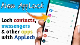 New AppLock 2023 - Lock Contacts, Messanger & other apps with AppLock 2023 - Lock Your Apps 2023 screenshot 4