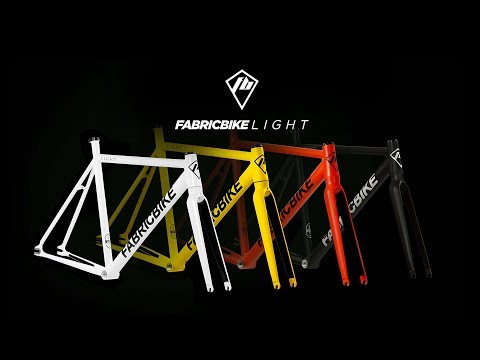 længde maskinskriver mestre FabricBike Light Pro Black track Bike