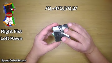 Square1 Algorithms, CubeShape -  Right Fist / Left Pawn