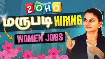 🚀 Zoho Marupadi 2025 | Job Interview Guide for Women | Developer, Tester & Writer ₹10K Bootcamp