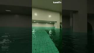 kolam renang seram, horor.. 😨😰 g brani nyelam ampun..