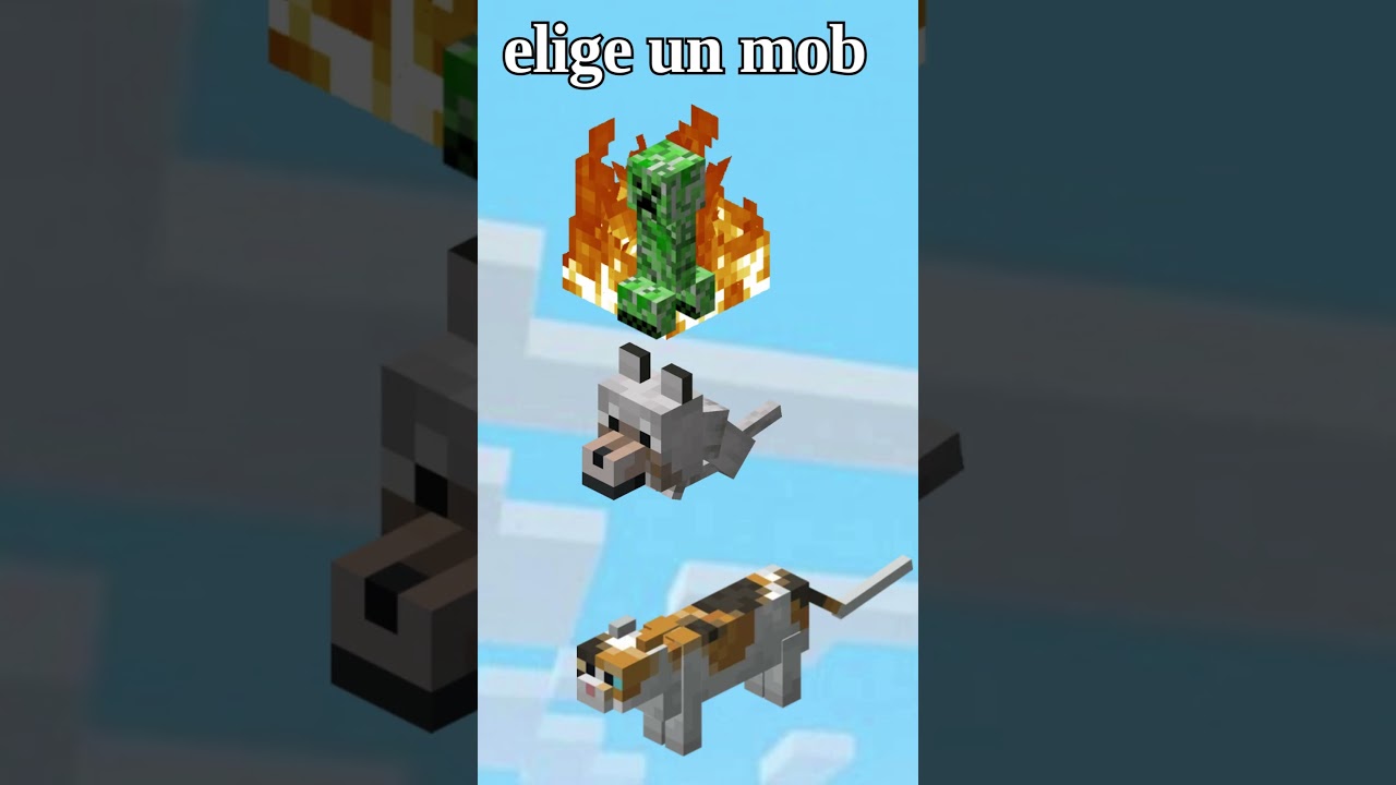 ELIGE UN MOB!! #minecraft