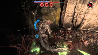Evolve Beta - Hunt Mode - Goliath Vs Hunters on Orbital Drill