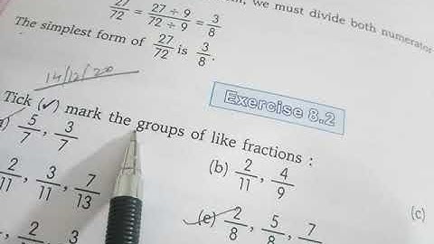 class 4th maths exercise 8.2 Q. no. 1,2