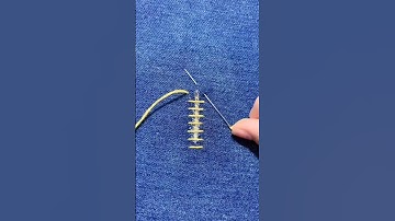 Learn to Fix Hole in Clothes Part 3045 #shorts