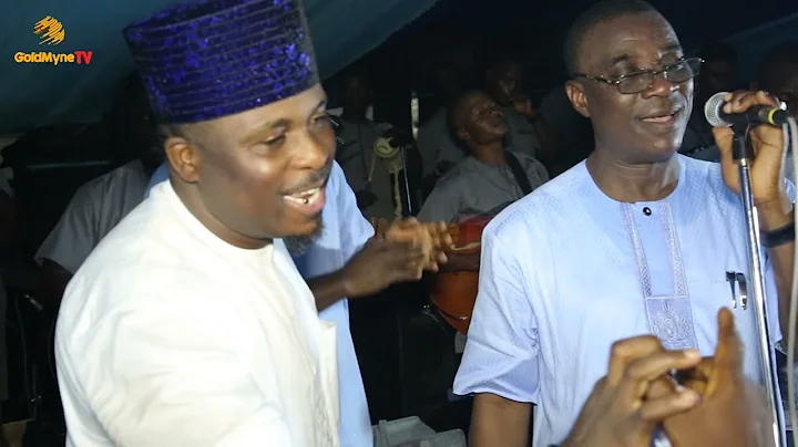 K1 DE ULTIMATE MESMERIZES FANS WITH NEW MUSIC AT THE FINAL BURIAL CEREMONY ALHAJI TAJUDEEN OREAGBA