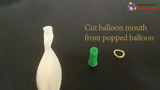 How To Use Balloon Valve That You Bought In My Shop