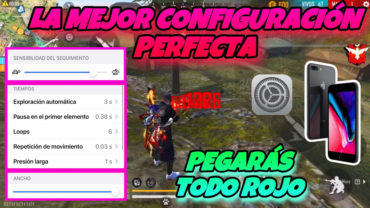 Free Fire en iPhone 6: La mejor configuración