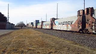 NS Eastbound Stack Train