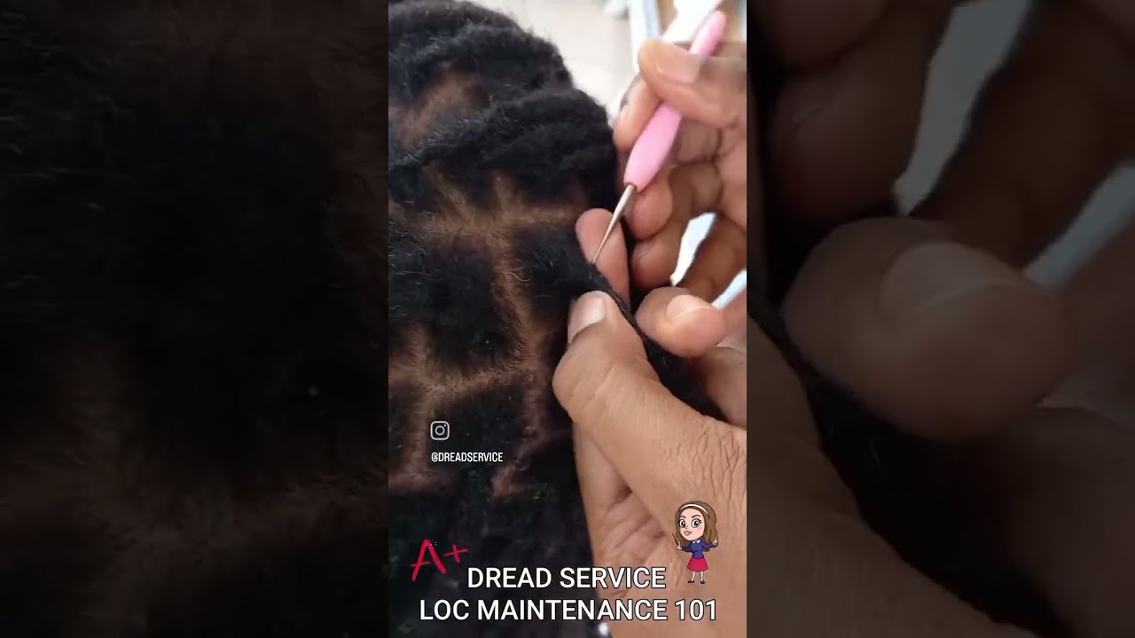 How To Crochet Retwist Loc Maintenance Locs