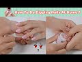 How to do dipping nails at home    dip powder nails step by step