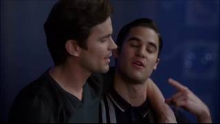 Glee - Cooper and Blaine talk things out 3x15