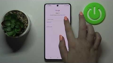 How to Add / Remove Google Account in SAMSUNG Galaxy S10 Lite – Manage Google Account