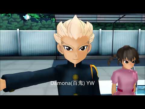 [MMDイナイレ] Gouenji introduces his sister but NO ONE CARES