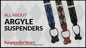 Argyle Suspenders