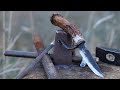 Making a knife from an old file  backyard blacksmithing