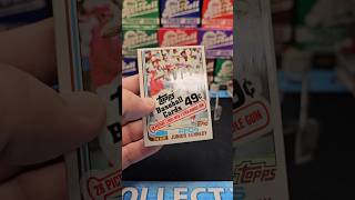 1982 Topps Baseball card cello pack #gemcardshow