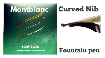 Montblanc Meisterstück 149 Calligraphy Curved Nib Fountain Pen
