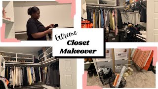 Extreme Closet Makeover + Organization!!