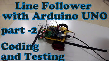 Line Follower with Arduino: part 2 - Coding & Testing