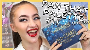 PAN THAT PALETTE IN ORDER #1!! (first pan hit!!!)
