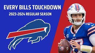 Every Buffalo Bills Touchdown (20232024 Regular Season)