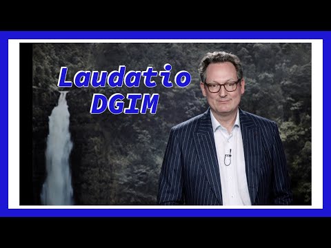 Laudatio Deutsche Gesellschaft für Innere Medizin Medienpreisträger:innen 2021