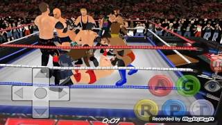 Wr3D 16 Man Battle Royal In Monday Night Raw