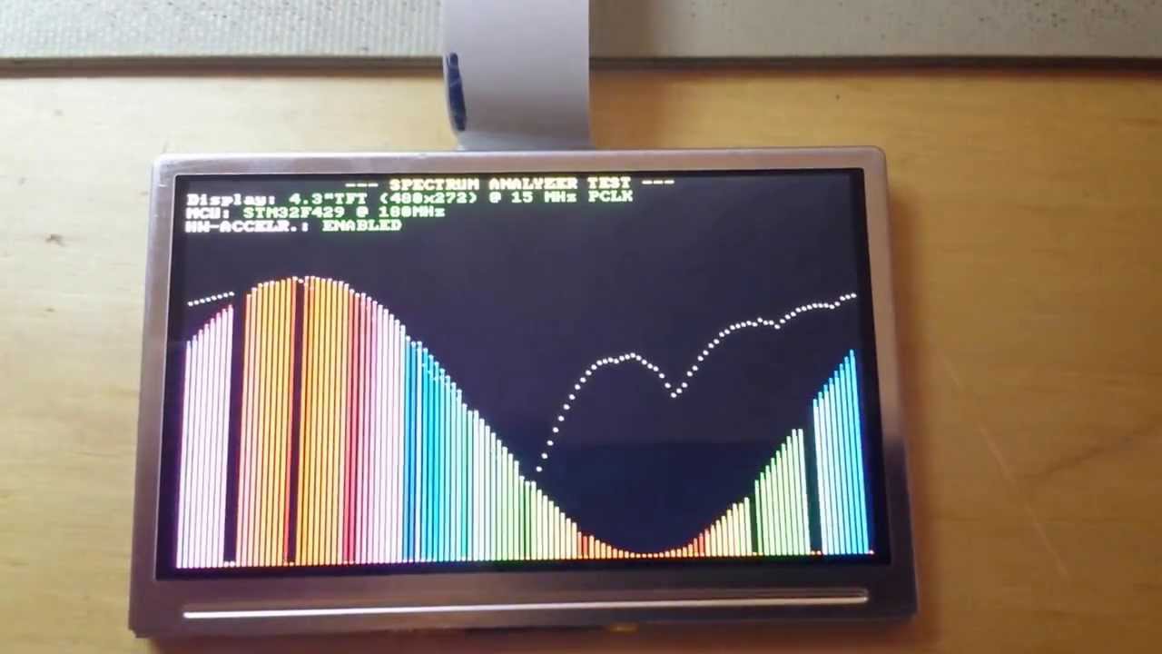 STM32F429 + 4.3" TFT 480x272 | DMA2D | LTDC Hardware | CooCox CoIDE