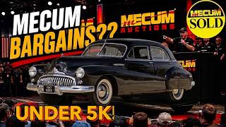 5K Cars at Mecum Auctions Would You Buy One