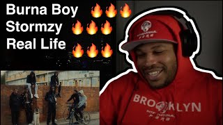 HARLEM NEW YORKER REACTS to Burna Boy - Real Life feat. Stormzy [Official Video]