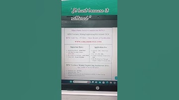 BPSC Lecturer, Mining Engineering Recruitment 2024.#bihar #youtubeshorts #shorts #job #vacancy