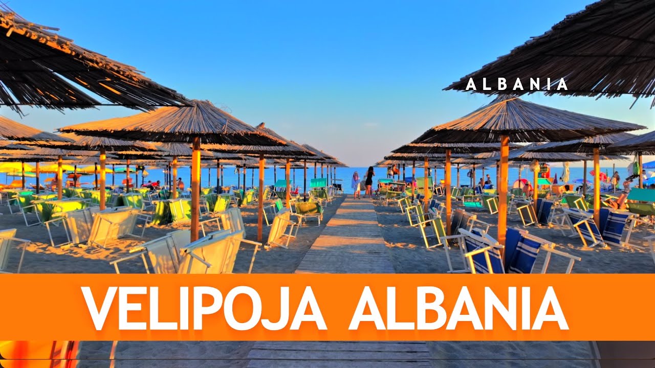 KJO ËSHTË VELIPOJA, ALBANIA 🏝️ SUMMER SEASON 2025 🍹 SEZONI VEROR NË VELIPOJË⛱️ [4K HDR ASMR]