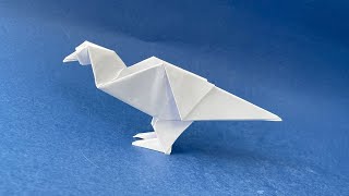 Duif vouwen met papier | Hoe een papieren duif te vouwen | Origami Vogel