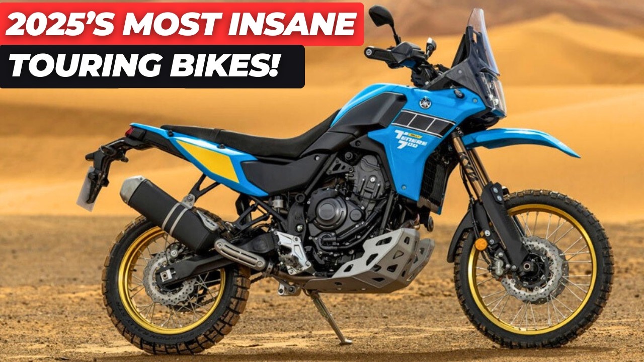 10 Best New Adventure & Touring Motorcycles Of 2025 - YouTube