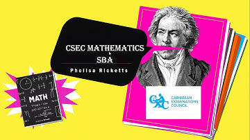 CSEC Mathematics  SBA Guide