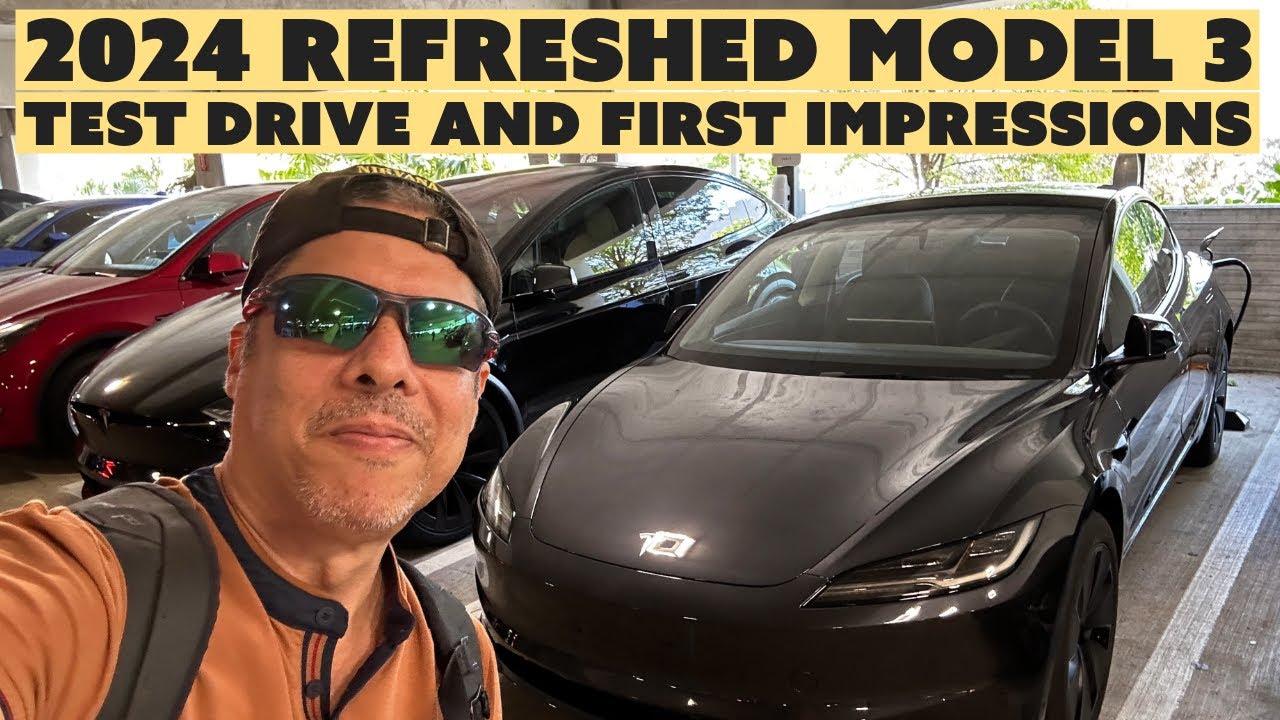 2024 Refreshed Tesla Model 3 - Test Drive and First Impressions